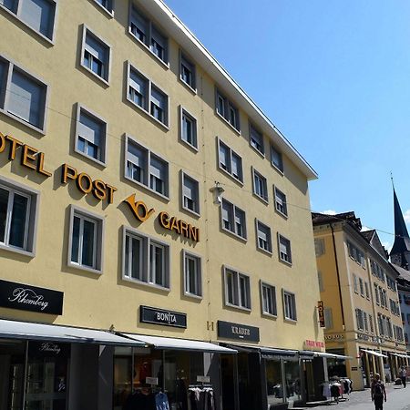 Central Hotel Post Chur Bagian luar foto