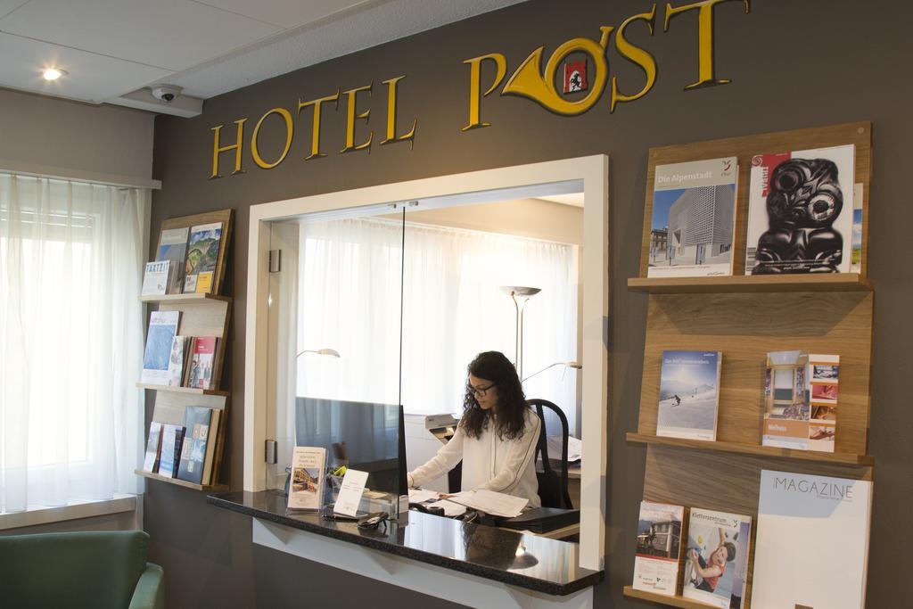 Central Hotel Post Chur Bagian luar foto