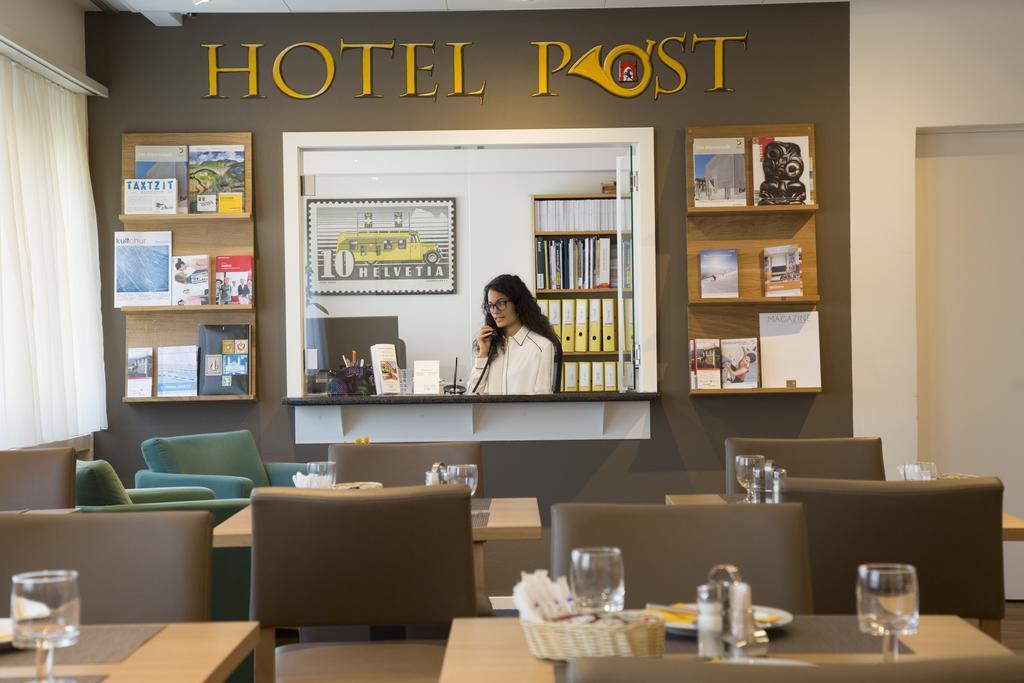 Central Hotel Post Chur Bagian luar foto