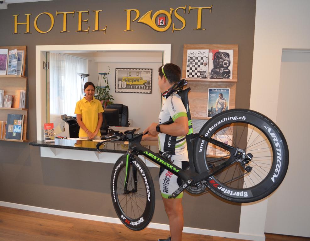 Central Hotel Post Chur Bagian luar foto