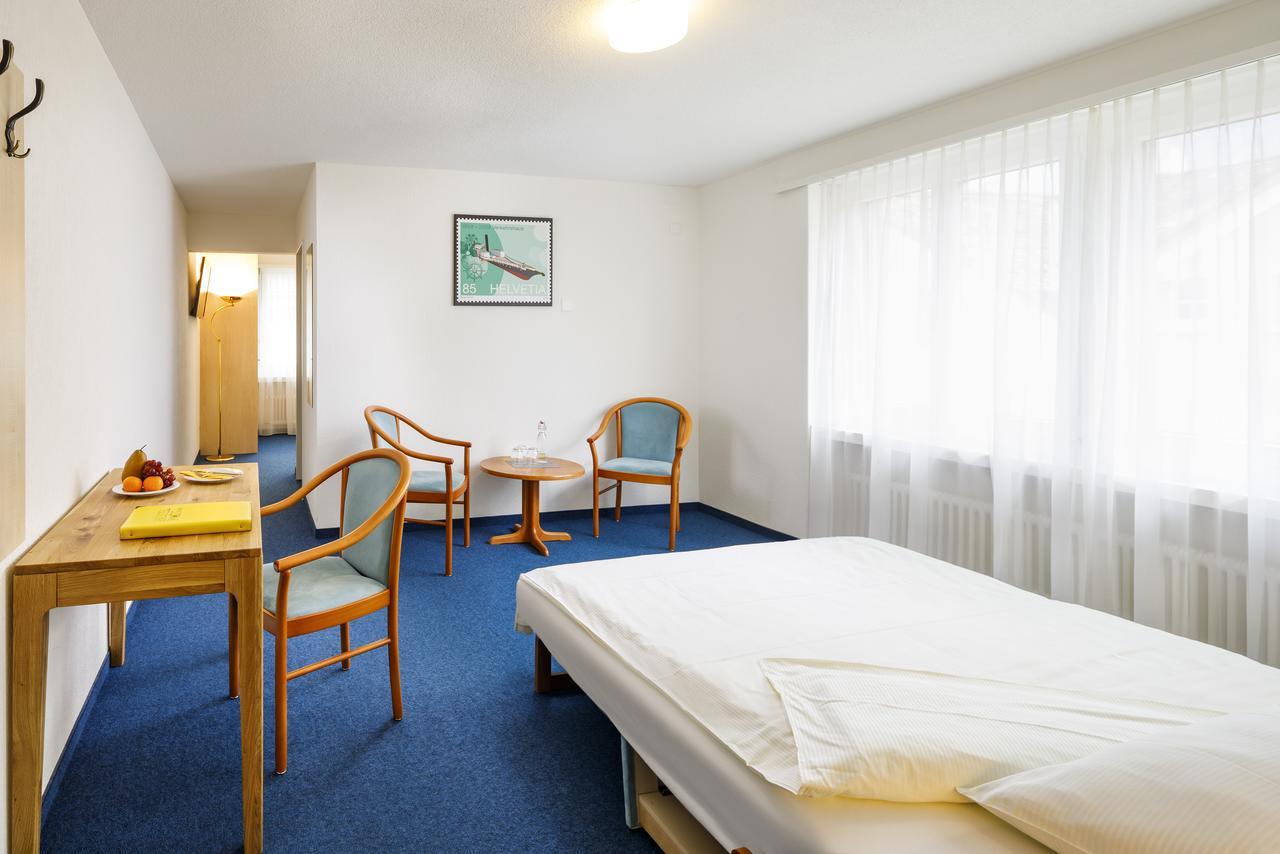 Central Hotel Post Chur Bagian luar foto